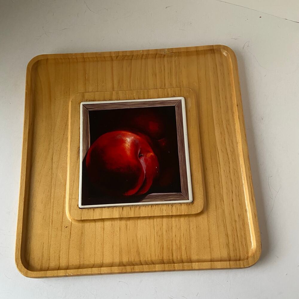 Certified International Charcuterie Cheese Board Serving Fruit Gallery Square